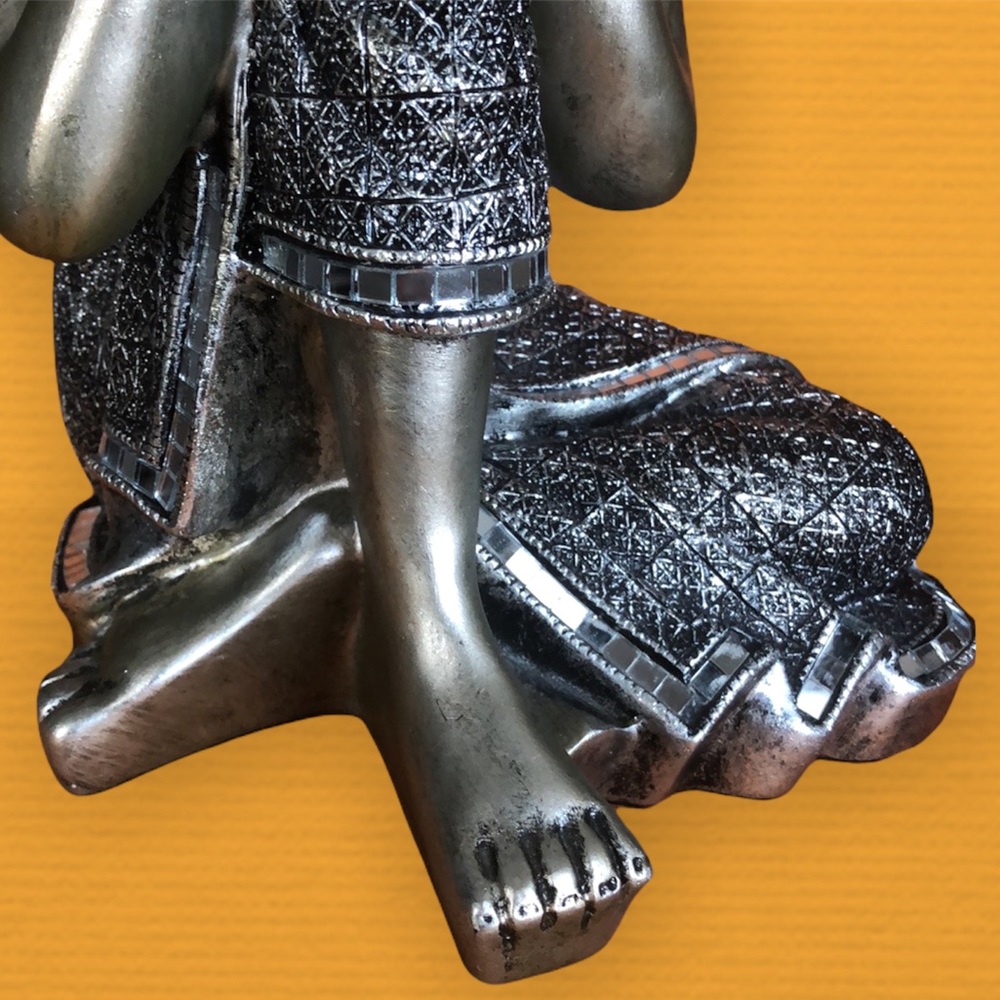 SOLD💥Turtle King Mosaic Buddha Statue - Picture 7 of 10